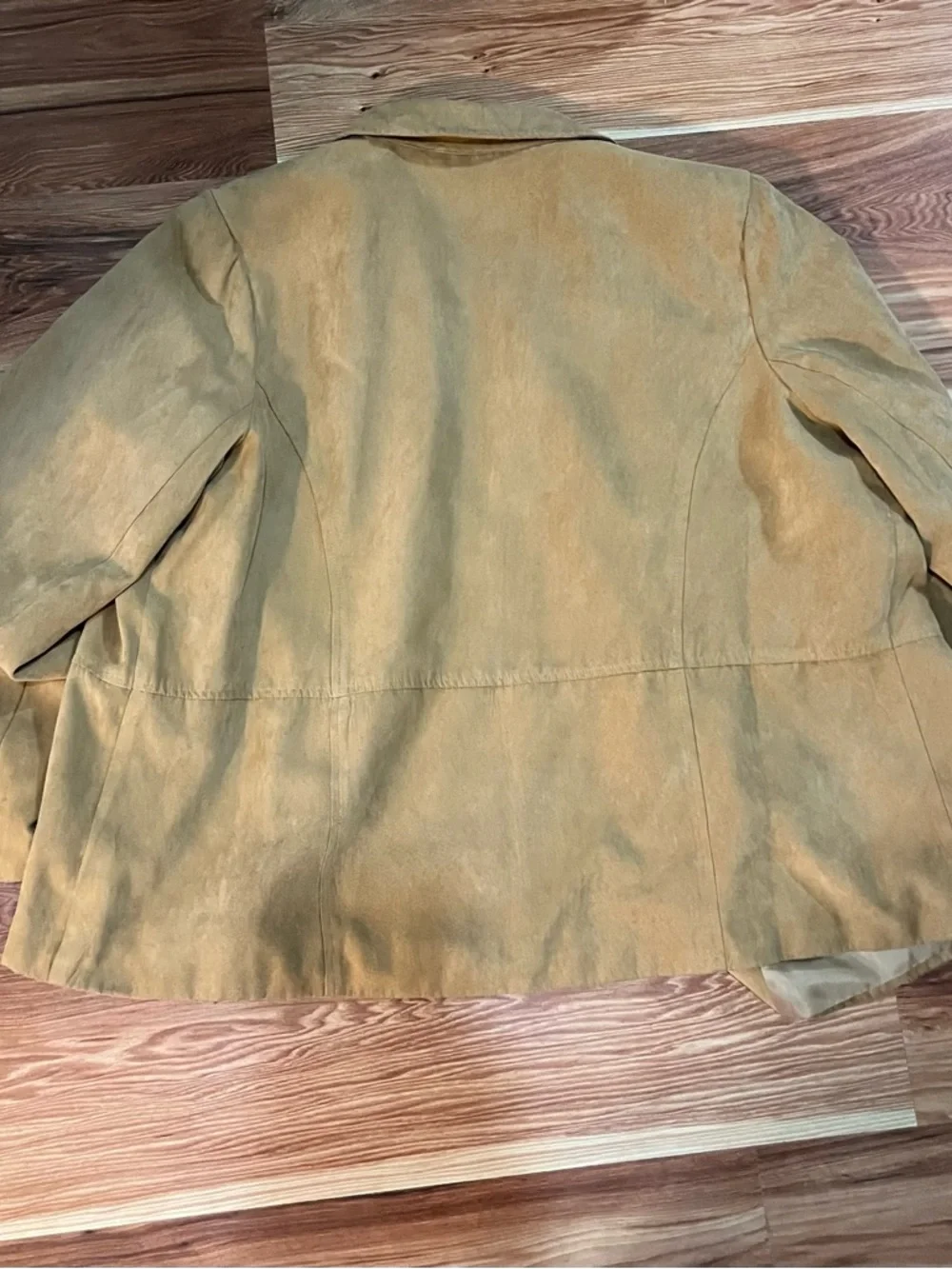 Studio Works Tan Suede Jean Jacket - Women's - Picture 4 of 4